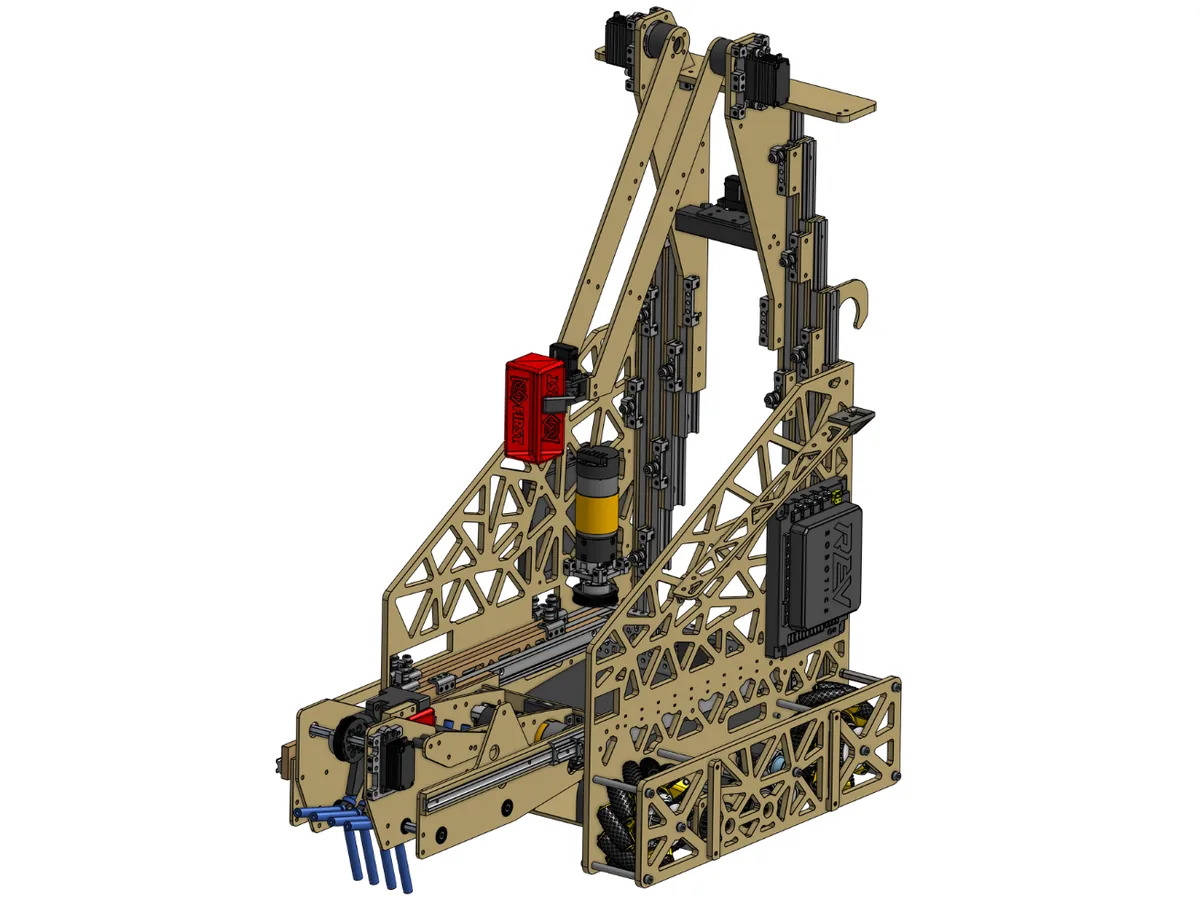 CAD assembly — World championship robot